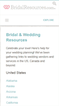 Mobile Screenshot of bridalresources.com